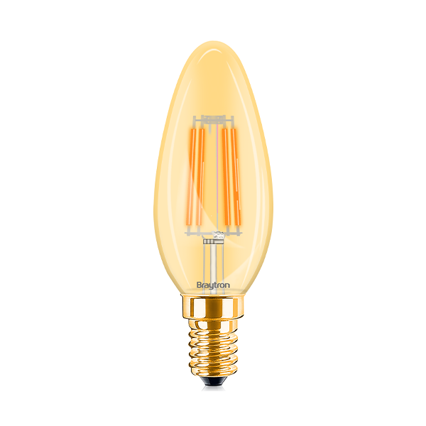 BEC LED FILAMENT 4W E14 C35 2200K AMB 360LM