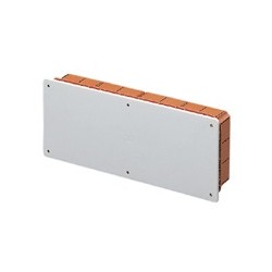 Doza, Cutie de Derivatie, Montaj Incastrat, Montarea Capacului ( Cu Suruburi), Halogen Free, IP40, 520x200x90mm, EC350C10 Elettrocanali Italia