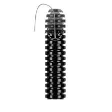 Tub Copex din PVC, Cu Sonda (pentru tragerea cablului), Ignifug, Diametru Ø20mm, Lungime 100m, Rezistenta Compresie 750N, Negru, Elettrocanali