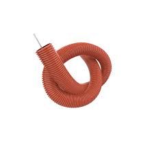 Tub Copex din Polipropilena, Cu Sonda (pentru tragerea cablului), Diametru Ø20mm, 100m, Rezistenta Compresie 320N, Autorevenire la Deformare, Fara Halogeni, Portocaliu, Elettrocanali
