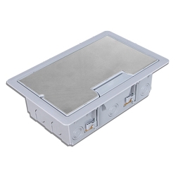 DOZA PARDOSEALA CAPAC METAL INOX  12 MOD AVE ITALY