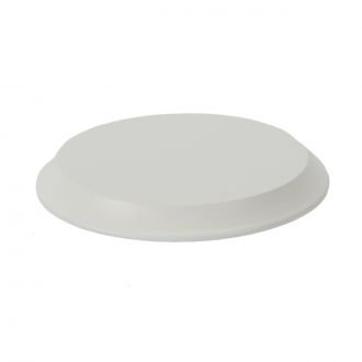 Baza din Lemn Rotunda, Pentru Produse Country Fanton Ø102mm, Alb
