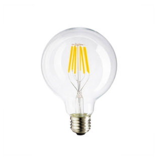 BEC CU FILAMENT EDISON 6W 6000K G95 MONDO LUCE