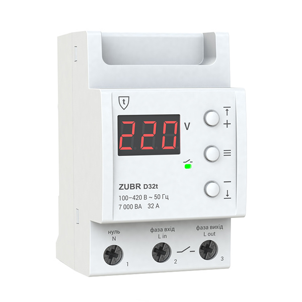 Releu monitorizare tensiune ZUBR D32T
