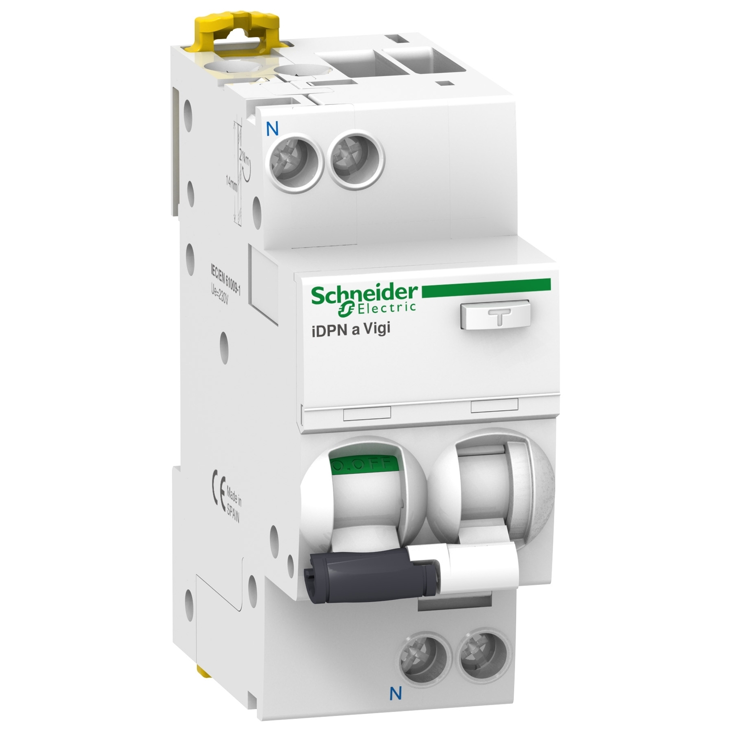 A9D34625 Întrerupător automat diferențial 1P+N 30 mA C 25A Schneider