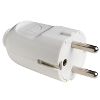 Fisa, Stecher Schuko, Standart S31, 2P+E, 16A, 250V, Demontabila, Pozitionarea Cablului Atit Lateral 90° Cit si Axial, Alb, Fanton