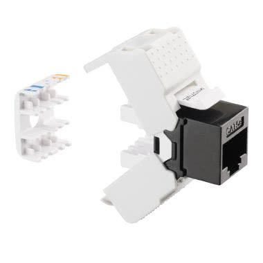 Conector modul Keystone Jack Cat.5e, 180°, UTP (neecranat), Autosertizare (toolless), 100Mhz, Fanton