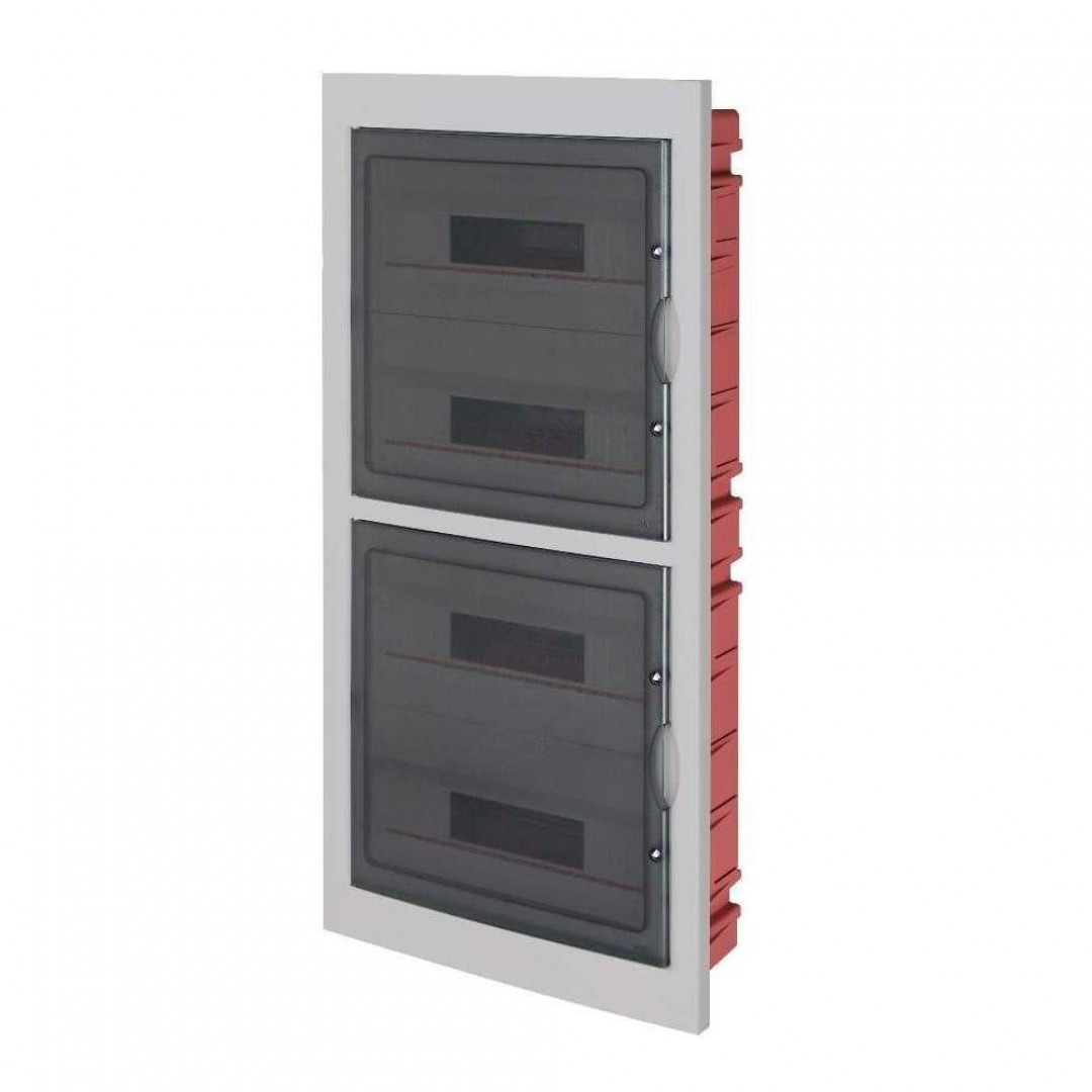 PANOU P/U AUTOMATE INCASTRATĂ IN PERETE IP40 72 MOD GRI USA FUMURIE