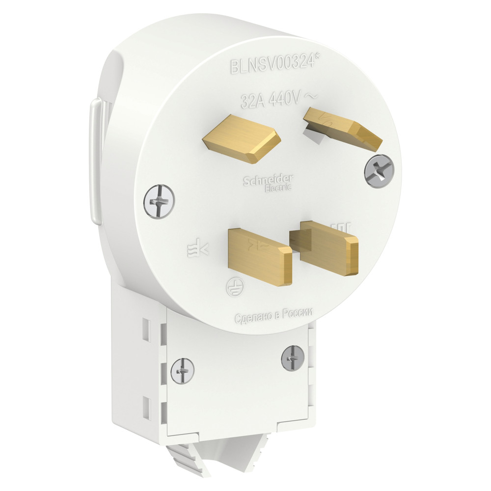 FIȘĂ EXTERIOR 3P+N 32A 400V ALB