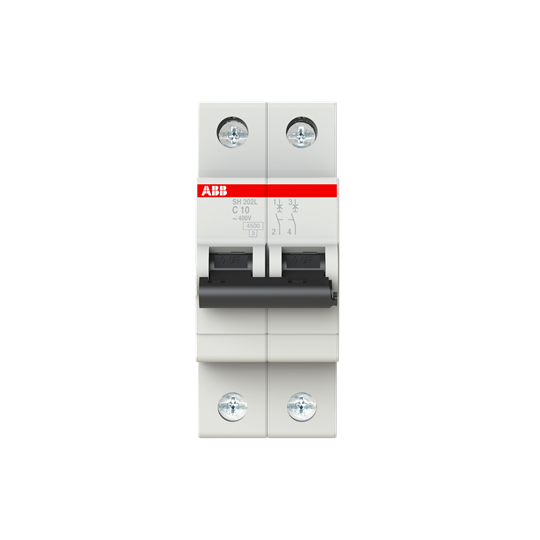 INTRERUPATOR AUTOMAT SH202L-C 10A 2P 4.5KA ABB