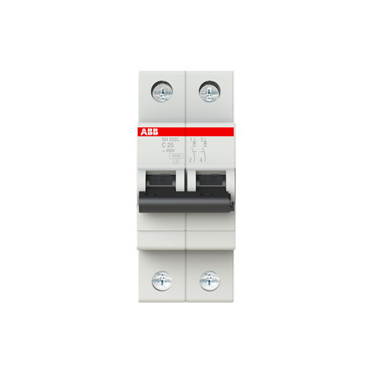 INTRERUPATOR AUTOMAT SH202L-C 25A 2P 4.5KA ABB