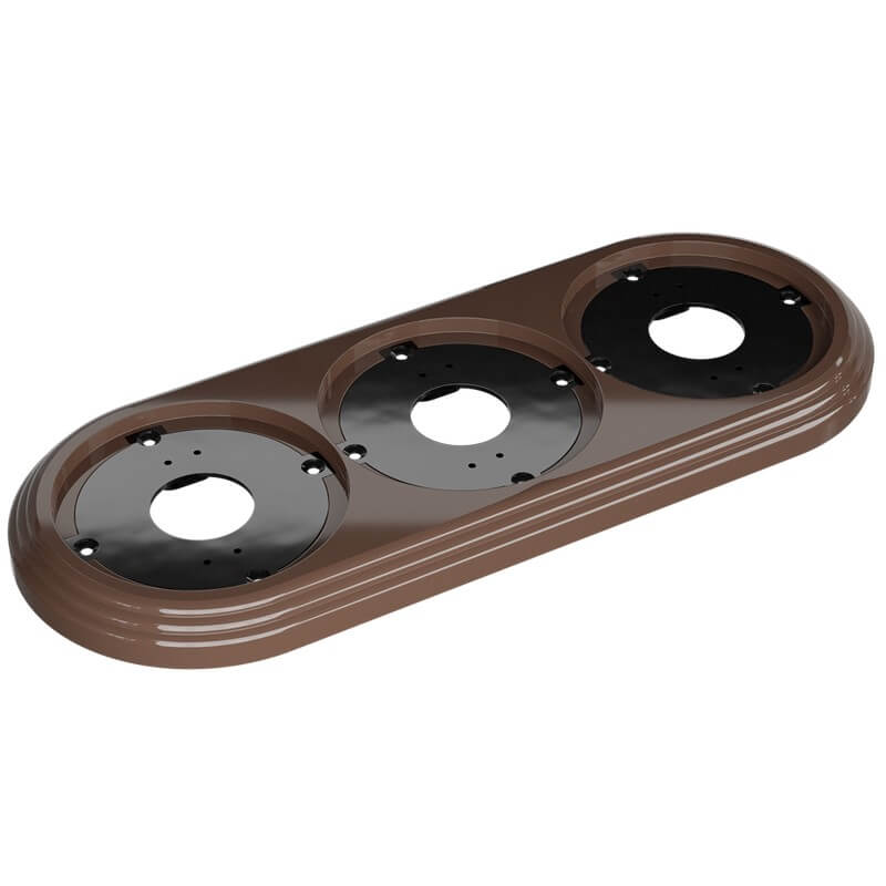 RAMA RETRO 3 LOC D234X90X14 KAKAO PLASTIC