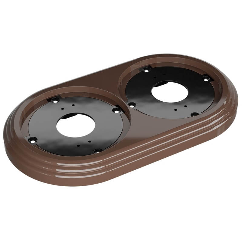 RAMA RETRO 2 LOC D163X92X14 KAKAO PLASTIC