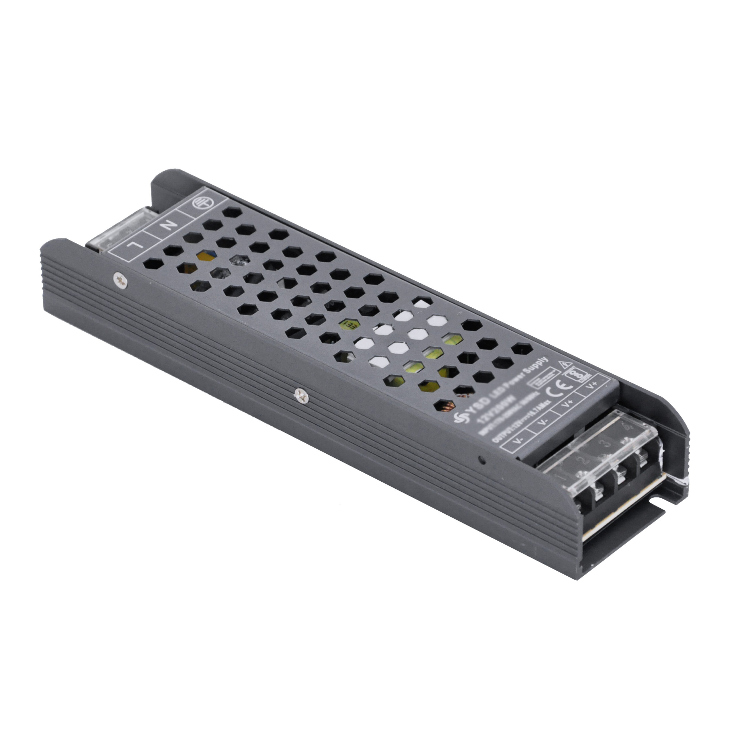 DRIVER BANDA LED BLACK 23MM 60W 5A 12VDC FUCIDA