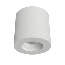 Spot aplicabil din gips rotund 70x70xH180 Gu10 Italia