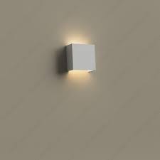Spot aplicat pe perete gips 145x145x70mm G9 Italia