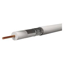 S5273 CABLU TV COAXIAL CB21D 500M 6,8mm CU ALB  128× 0.12 mm² PVC-20 °C to +75 °C EMOS