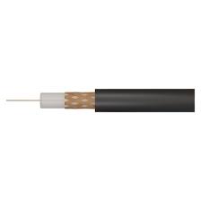 S5194 CABLU TV COAXIAL RG59BU 500M CU NEGRU 6.05 mm 128× 0.12 mm² 75Ohm -20 °C to +75 °C EMOS