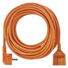 PRELUNGITOR GRADINA 10A 230V 2P 2X1mm  20M ORANGE  EMOS