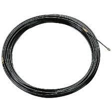 SONDA NYLON TRASARE CABLU 4mm 20 MT NEAGRA  ITALIA
