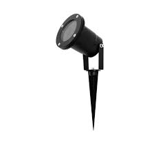 SPOT REFLECTOR GRADINA CU FIXARE SOL 315X250X98mm GU10 IP65 NEGRU