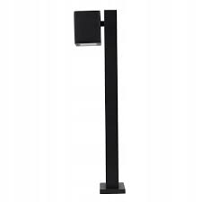 STILP PILON FELINAR GU10 NEGRU PATRAT IP44 GARDEN LINE 500X73X105mm