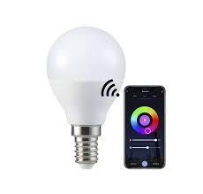 BEC LED SMART A45 DIMABILA E14 5,5W RGBW 2700-6500K 470LM WIFI TUYA