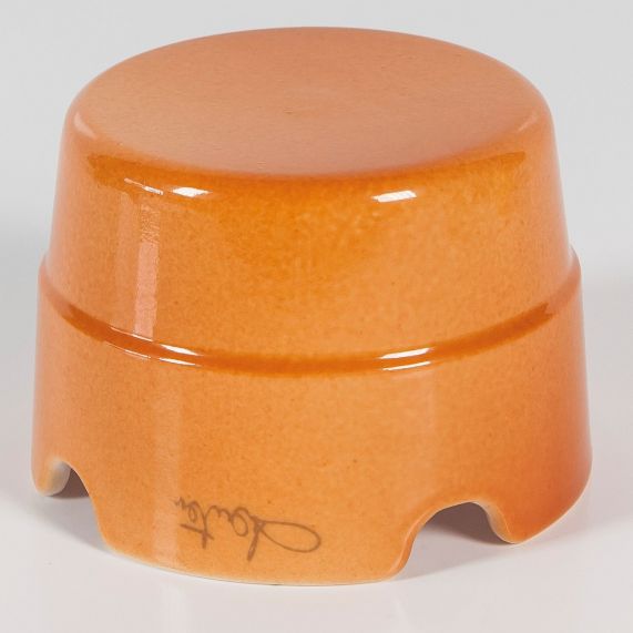 Doza de Legatura, Aplicata, din Ceramica, Ø80mm, Caramiziu, Fanton