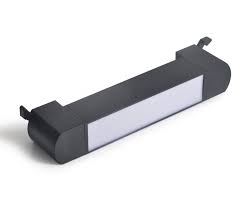 Proiector LED 10W 4000K directionat pe sina 220v negru