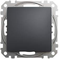 SDD114107 Intrerupător unitar cap cruce Schneider-Electric  sedna 10 A 250 V negru