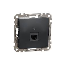 SDD114451 Priza RJ45 Cat5E UTP antracit Sedna design